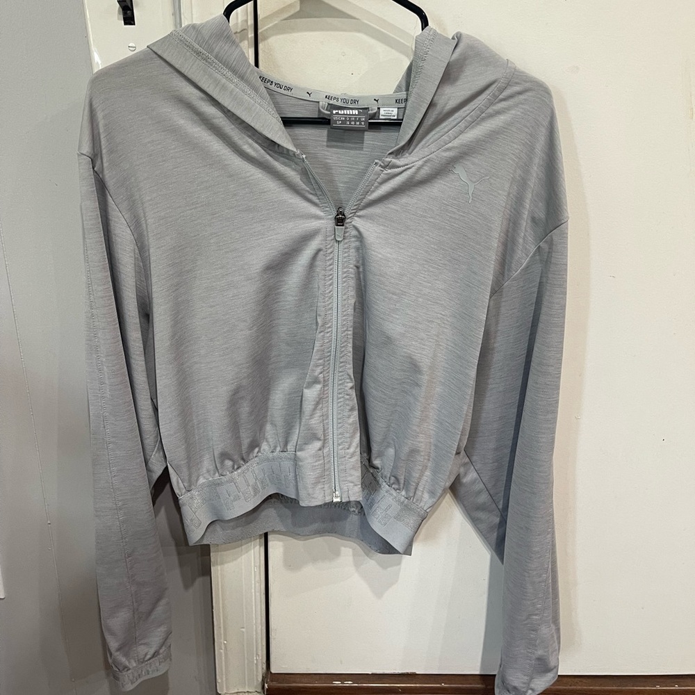 PUMA dry fit workout hoodie
